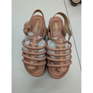 Sandals Style Strategy Women Nude Strappy Sandals Ankle Strap Summer